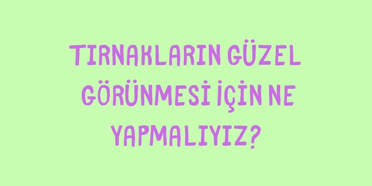 Ne Yapmalıyız?